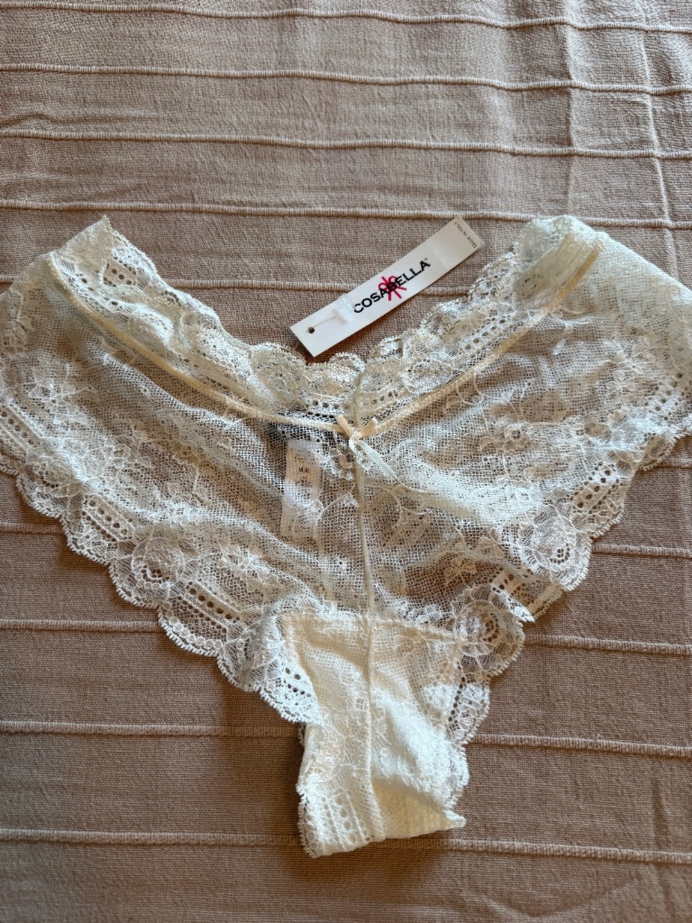 COSABELLA LACE PANTIES, SIZE M, MADE IN ITALY, NEW